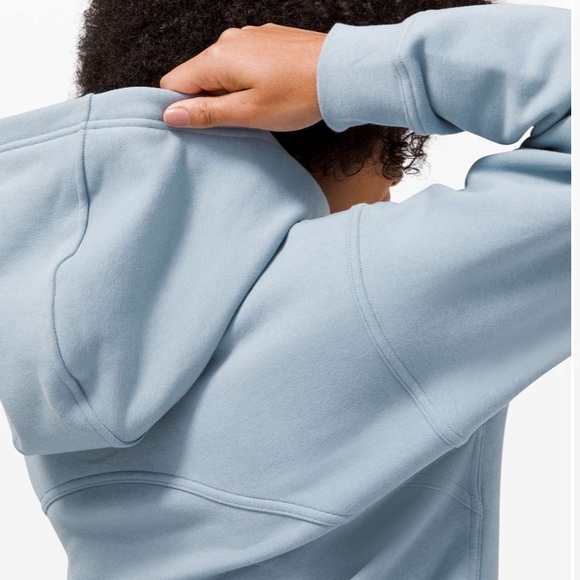 All Yours Hoodie chambray logo hoodie - Picture 8 of 12